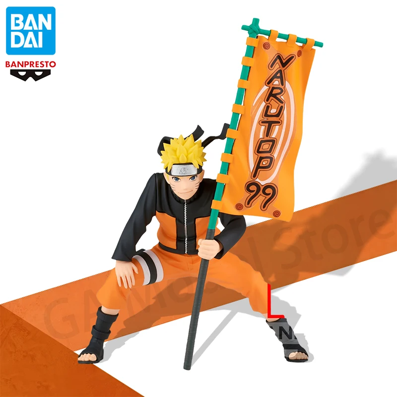 

In Stock Bandai Original Anime NARUTO Uzumaki NARUTOP99 PVC Anime Action Figure Collection Model Toy Statue Ornaments Gift