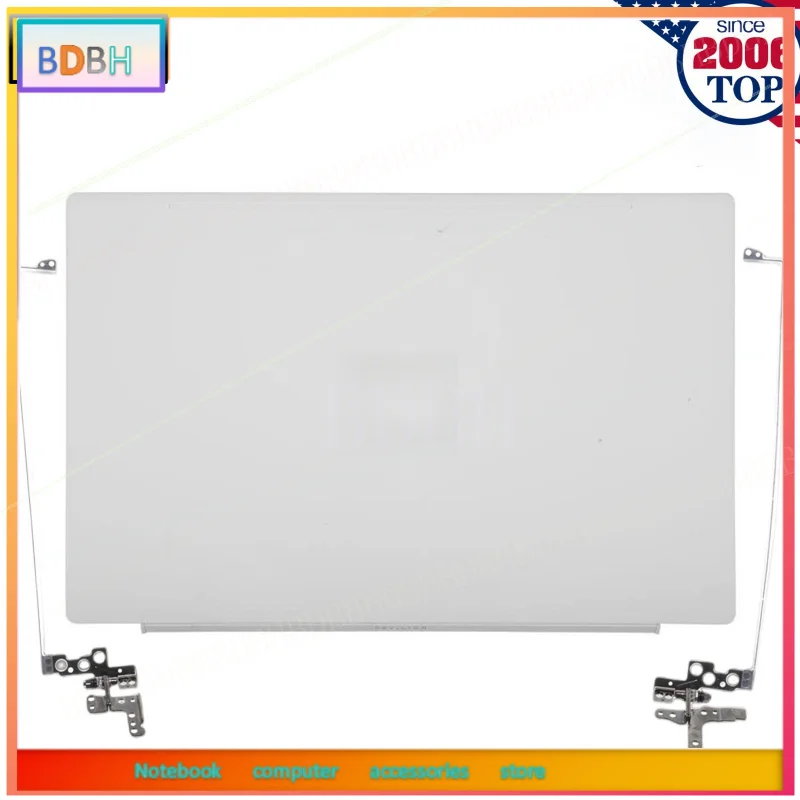 For HP Pavilion 15-CS 15-CW 15-CS0069NR LCD Back Cover+Hinges L23878-001 White