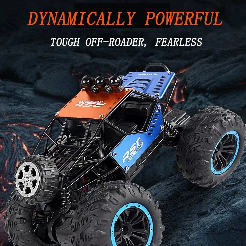 1:18, 2WD Mountain Climbing Sasquatch RC Car, Dual Motor Power, Independent Suspension Shock Absorbers, Beautifully Packaged