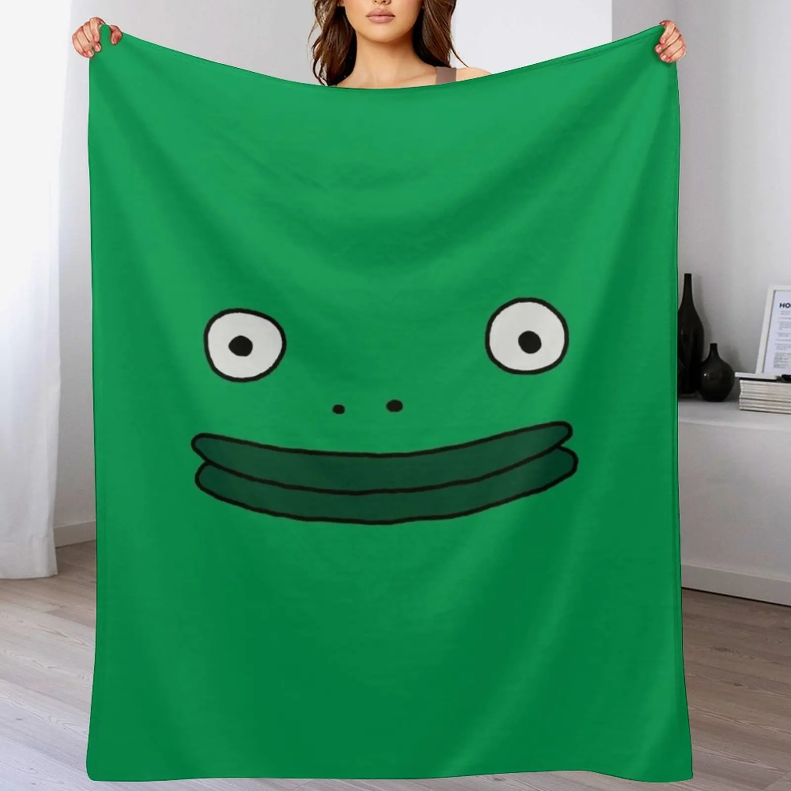 

Mr. Frog Throw Blanket