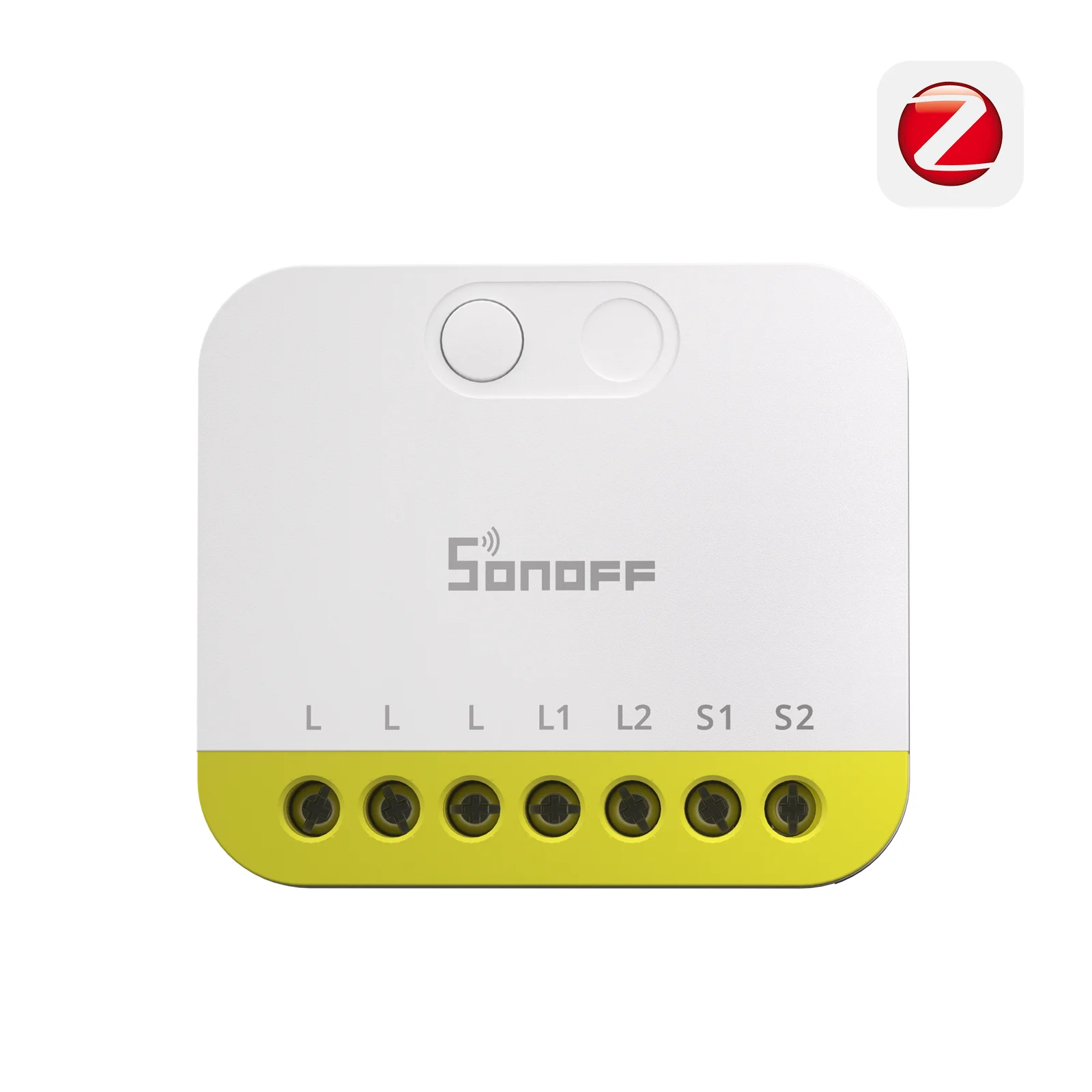 SONOFF MINI DUO-L 2-kanałowy inteligentny przełącznik Zigbee MINI-ZB2GS-L Nie wymaga przewodu neutralnego Dwukanałowe sterowanie zewnętrznym przełącznikiem Mniejszy rozmiar — zdjęcie produktu 7