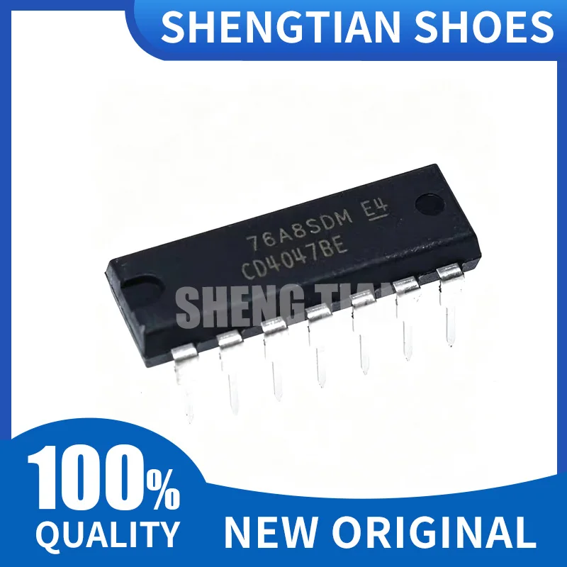 5PCS CD4047 CD4047BE Logic-Multi-frequency Oscillator DIP14