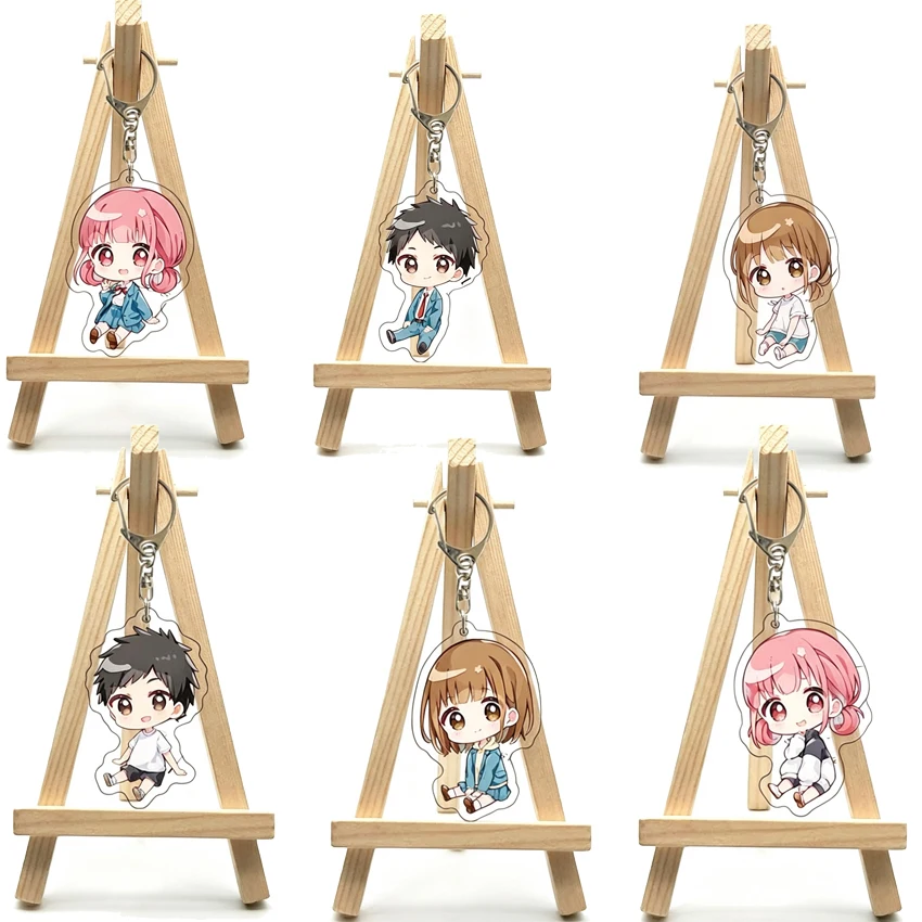 55MM Anime Blue Box Figure Inomata Taiki Kano Chinatsu Chōno Hina Kyo Kasahara Shimazaki Nina‌ Acrylic Keychain Cute Gifts