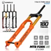 HIMALO 서스펜션 포크, DH AM 다운 힐 스루 액슬 부스트, 110mm * 15mm, 여행 180mm, 산악 자전거 MTB 에어 포크, 자전거 부품 5