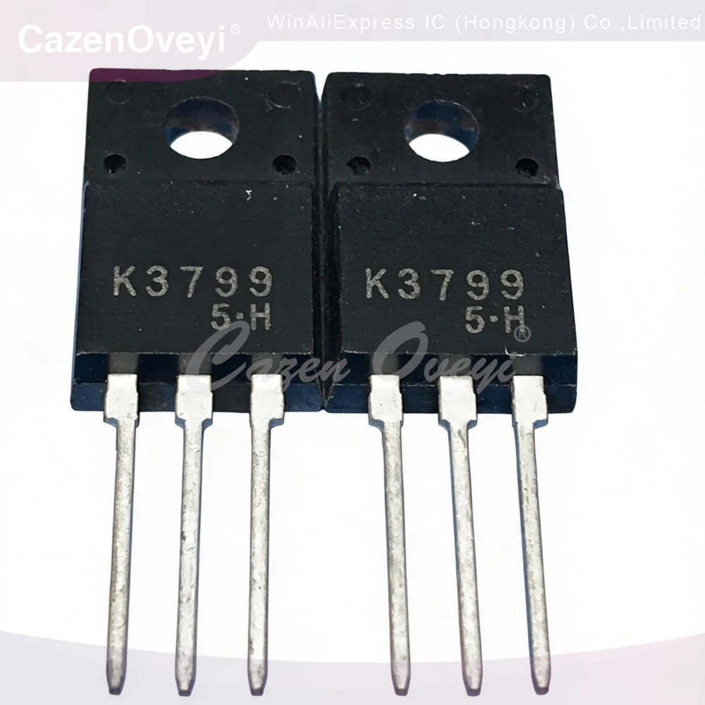 5PCS K3799 2SK3799 900V 8A KIA15TB60 15A 600V D25SB100 FMV07N90E 07N90E 900V 7A IRFI4905 -55V -41A K10A80W 9.5A 800V