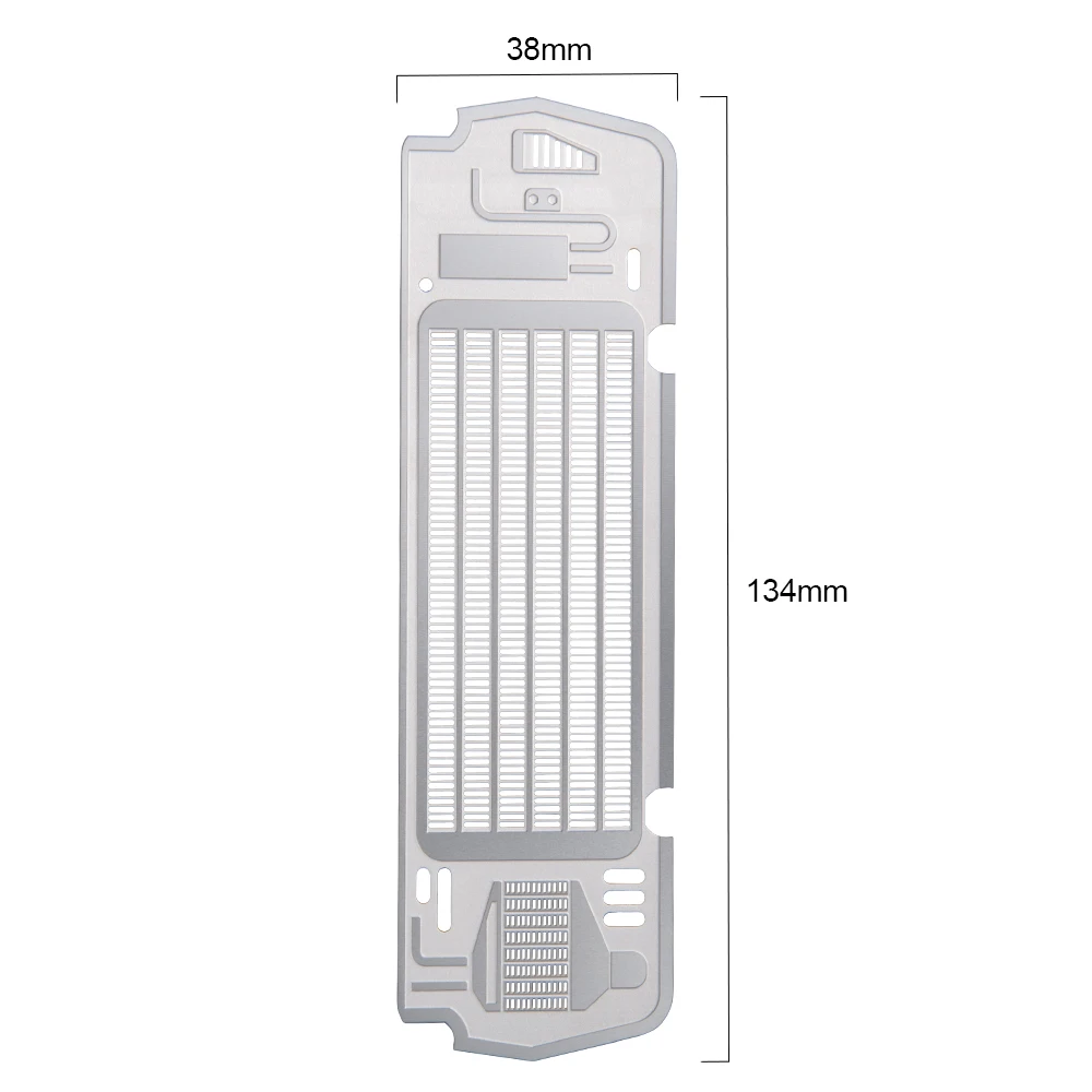 YEAHRUN  Inlet Radiator Grill Plate Cover for TRX-4 TRX4 Bronco Defender 1/10 RC Crawler Car Model Upgrade Parts Accessories