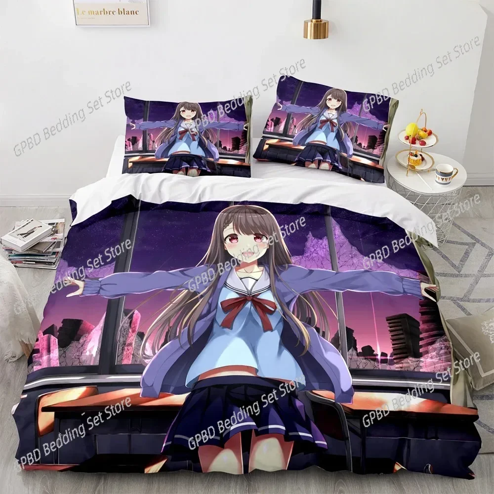 Your Name Japan Anime Cartoon Bedding Set Bedroom Soft Modern Bedspreads Comefortable Duvet Cover Quilt Cover And Pillowcase