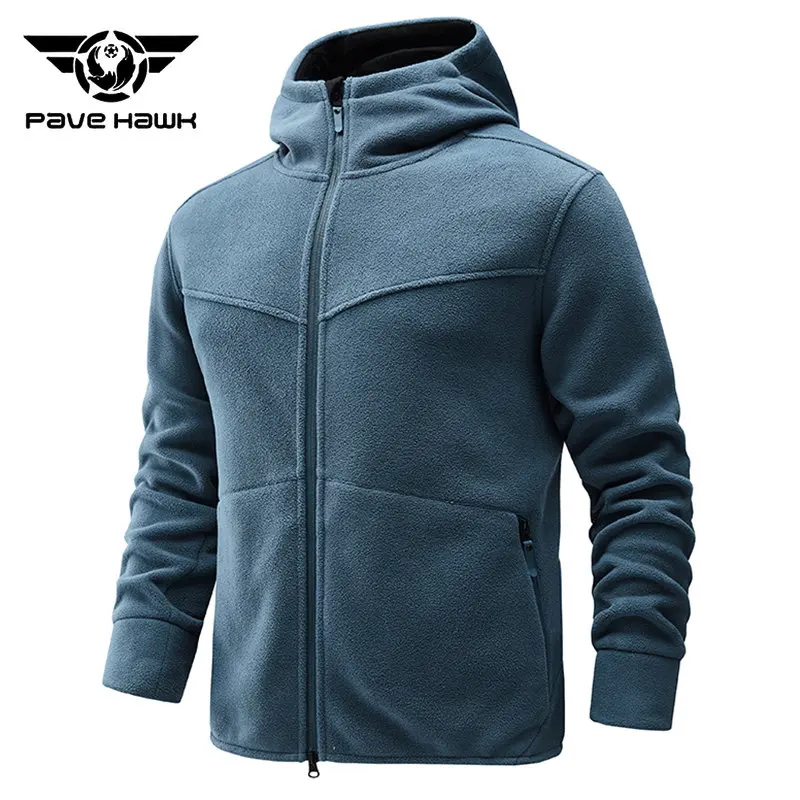 

Winter Men Tactical Soft Shell Fleece Jackets Windproof Warm Hoodie Outdoor Sports Hiking Thermal Jackets SWAT Army Hunting Coat