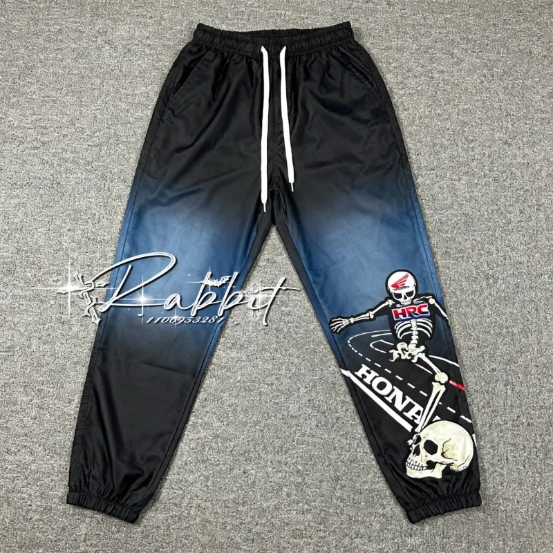 

25/26 Honda Racing Team New Outdoor Sports Cycling Speed Dry Pants Men's Fashion Street Retro Y2k Sunscreen Motorcycle Pants