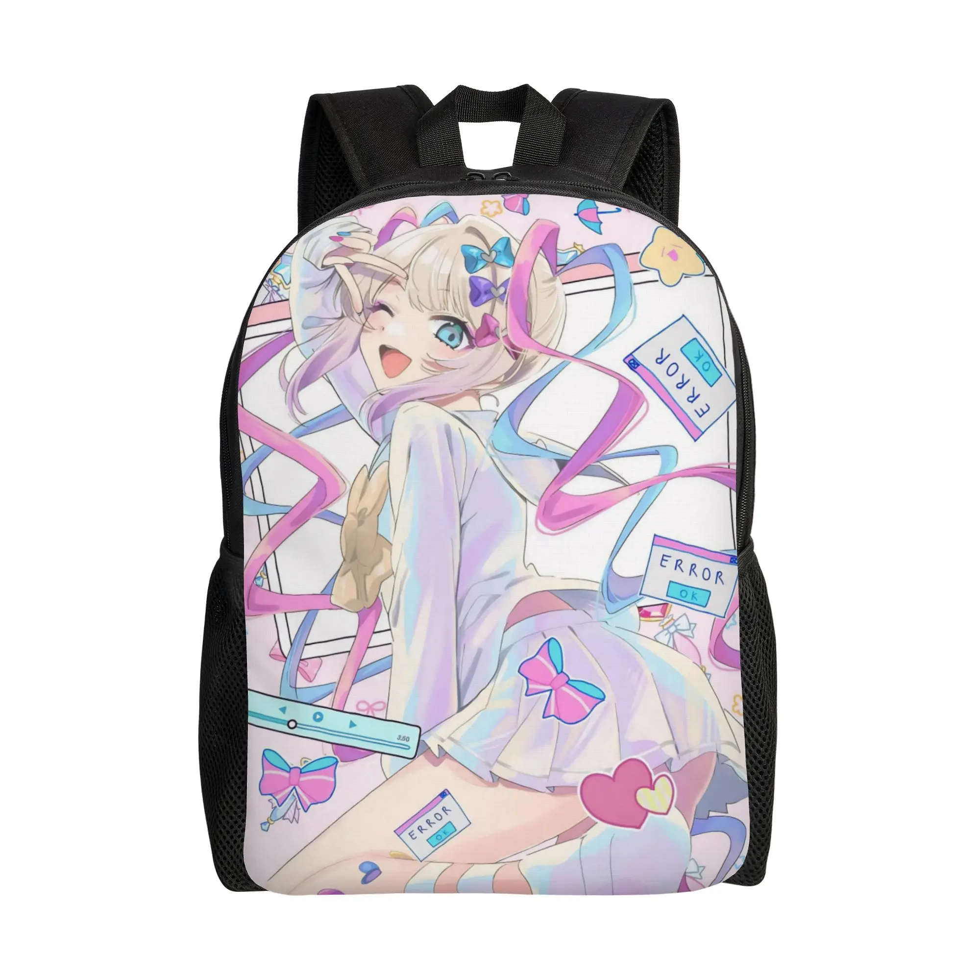 OMG kawaii Angel Cool Backpack Gift High School Hiking Travel Anime Game Daypack for Men Women Laptop Computer Canvas Bags