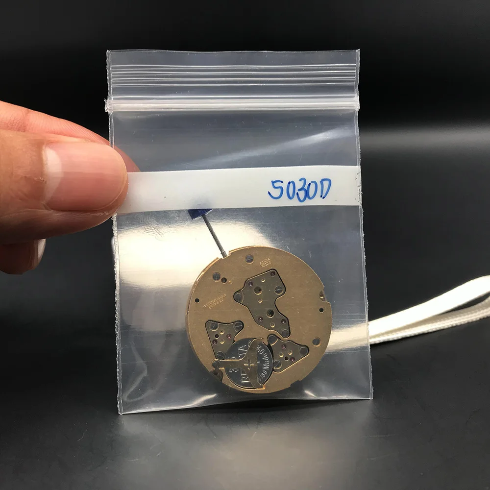 Original Ronda Gold 5030/5030D 13 Jewels Quartz Watch Movement Replacement Accessory Built-in Battery