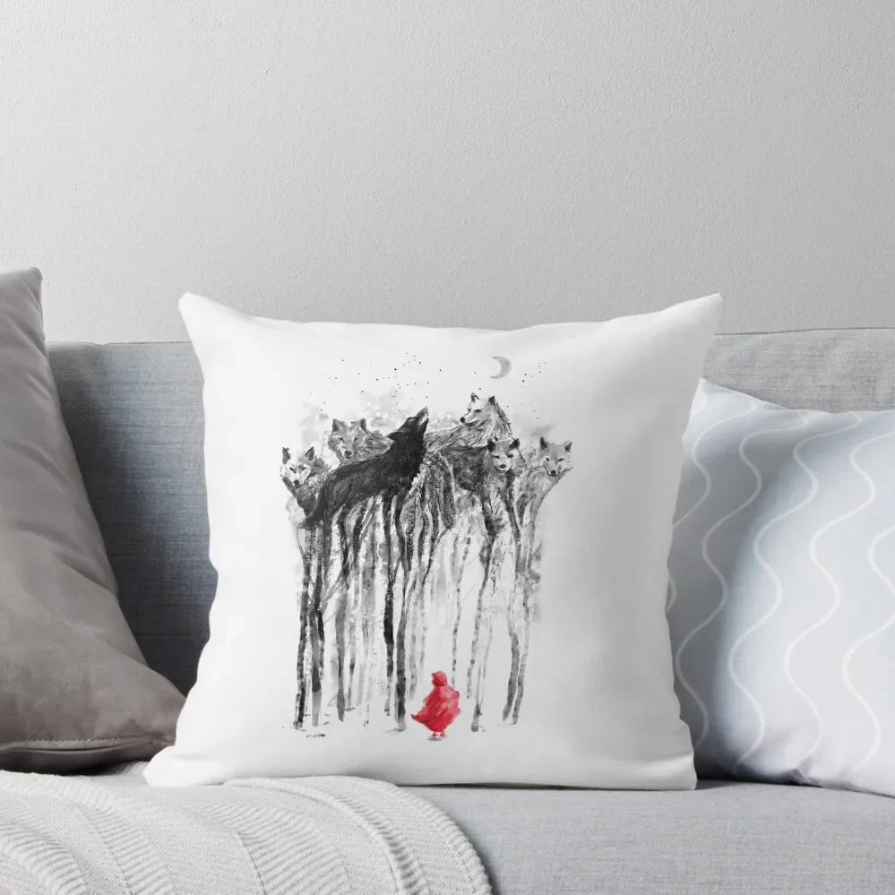 

Into The Woods Throw Pillow Christmas Pillows Ornamental Pillow Luxury Pillow Case