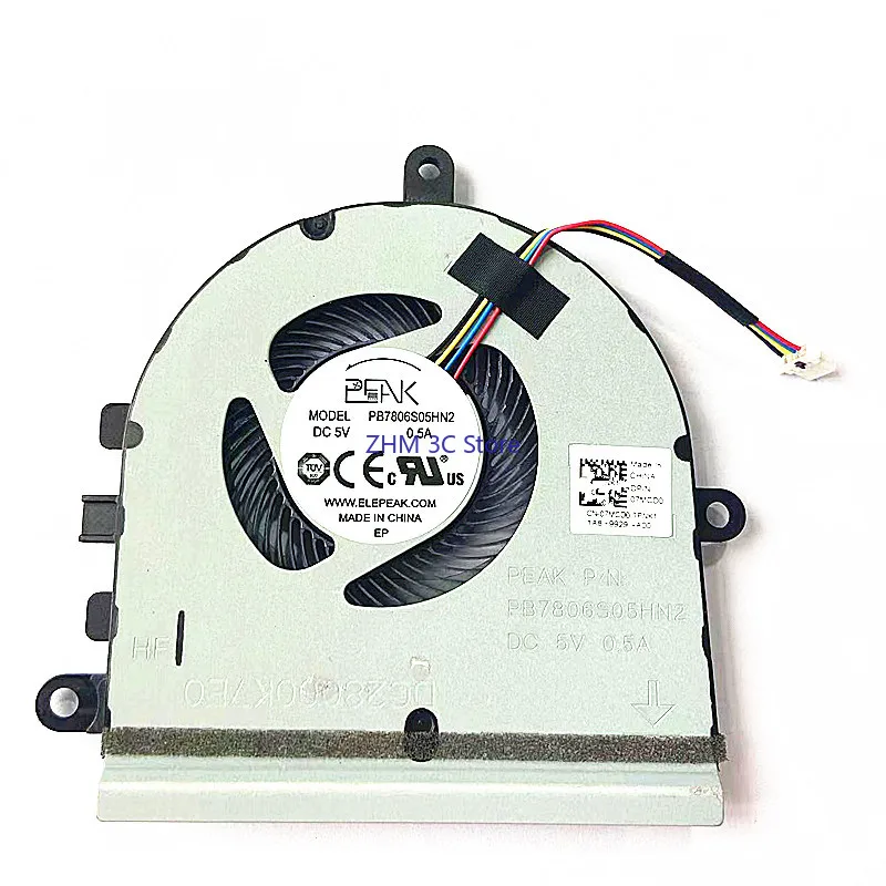 

New Cooling Fan for Dell Inspiron 15 5570 5575 P75F 15-5570 I5575-A214SLV-PUS Vostro (2021) 3400 3401 3405 3500 3501 07MCD0