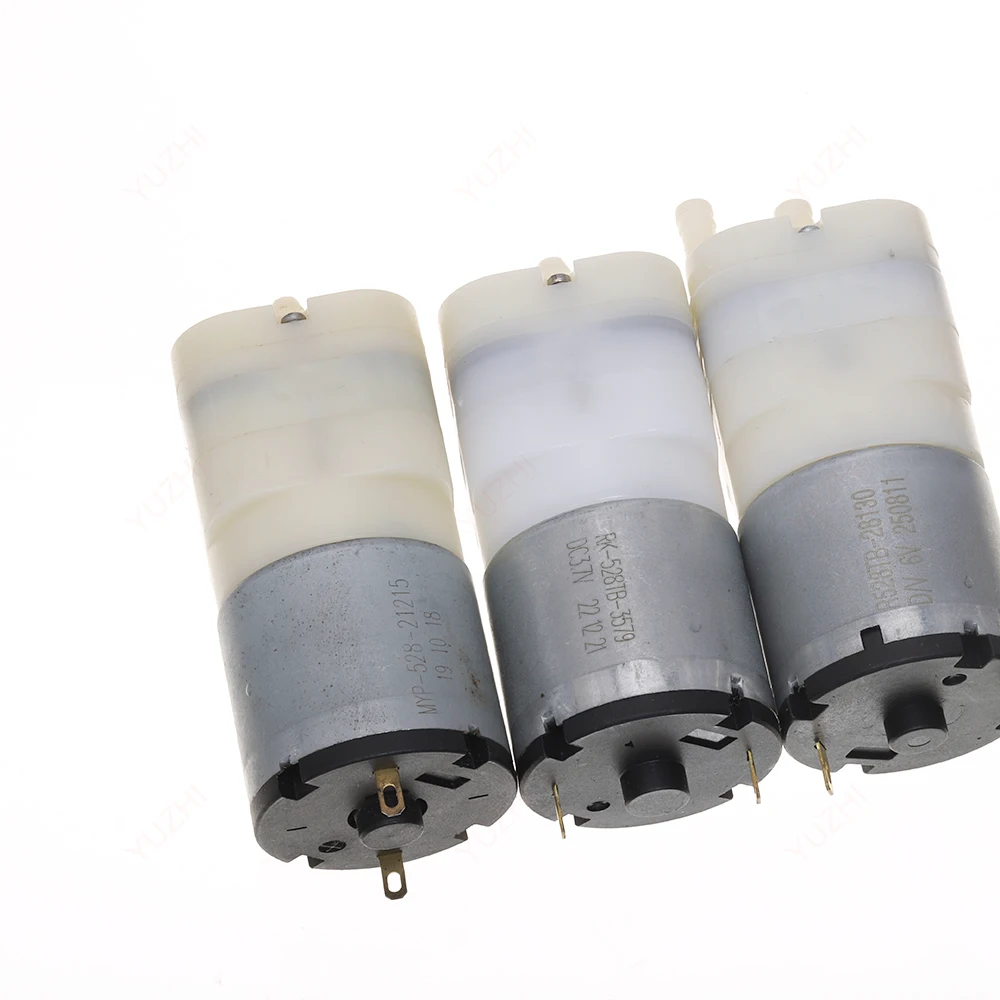 Mini 528 Motor Negative Pressure -60kpa Pump DC 3V 7.4V 9V 12V Air Diaphragm Pump High Air Volume Mute Pump