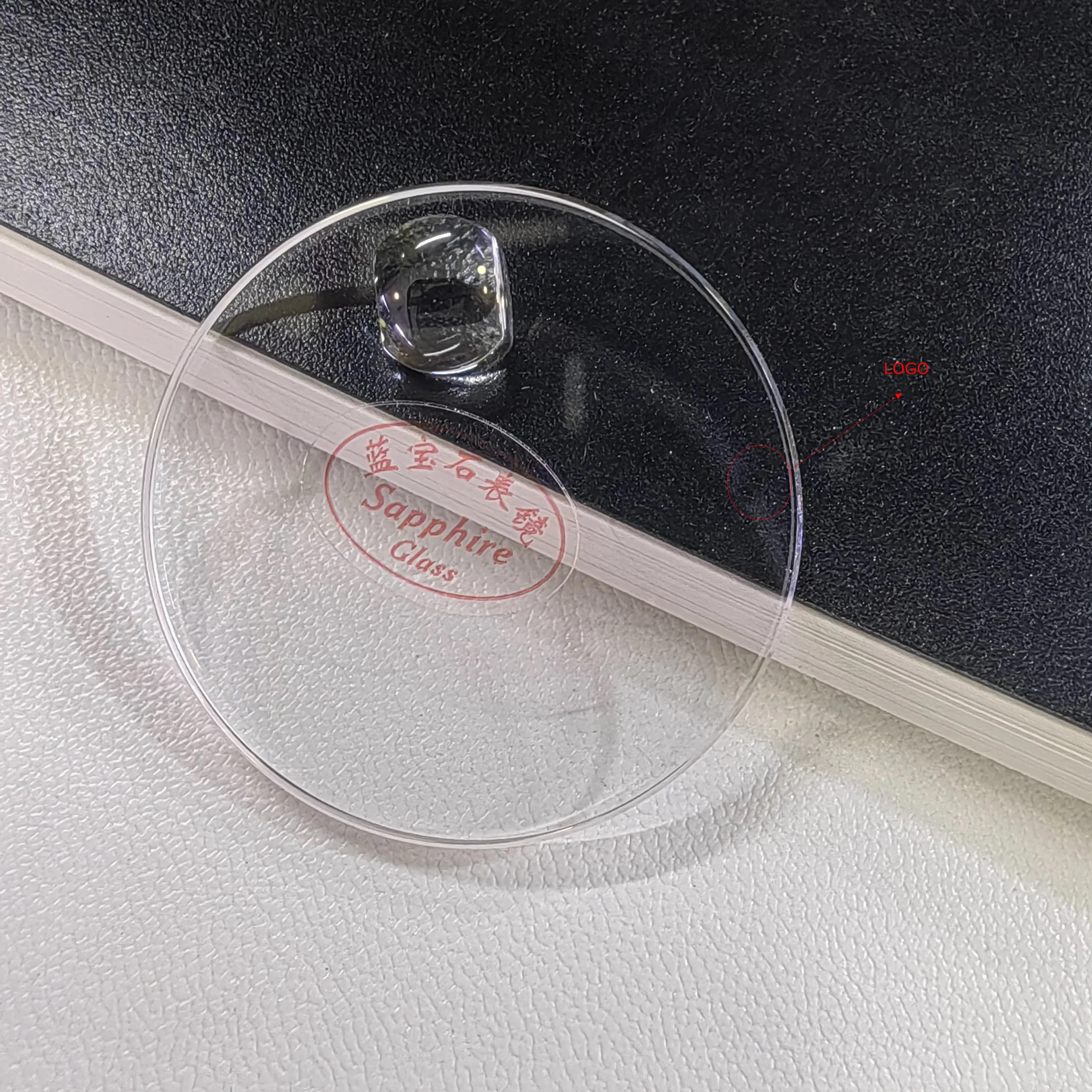 Thickness 2.5mm Watch Sapphire Crystal Glass with Calendar Window For RLX  Watch Repair Accessories Replace 30/30.5mm