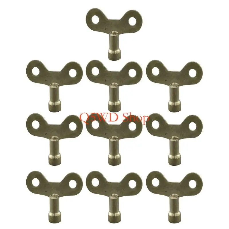 Q5WD Square Hole Socket Radiator Plumbing Bleed Replacement Metal Switches