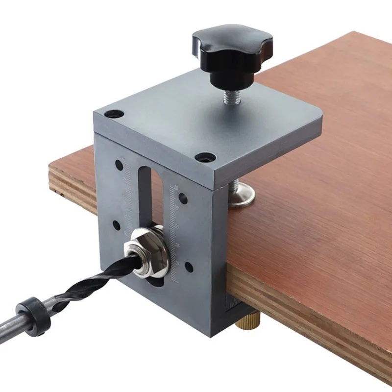 Woodworking oblique hole punch, three-in-one round tenon combination hole opener