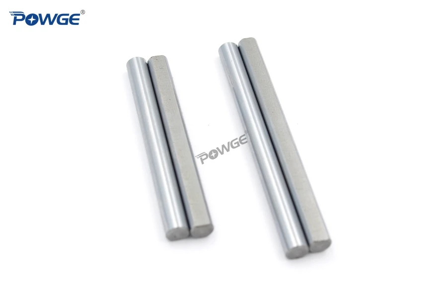 POWGE Bearing steel Rod D type shaft Grind Flat Linear Rail Round Length 26/30/45/50/60mm Diameter 5mm VORON MOTION PARTS