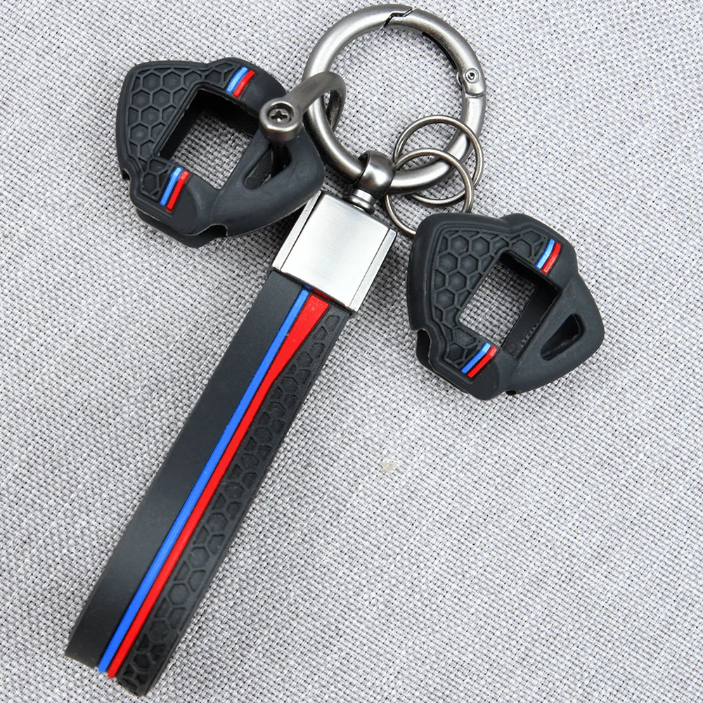 For Suzuki V-Strom 650 1000 1050 1050XT 800DE DL1050 DL 800 DE GSXR 600 750 GSXS GSX1300R Key Protector With Ring Strap Precise