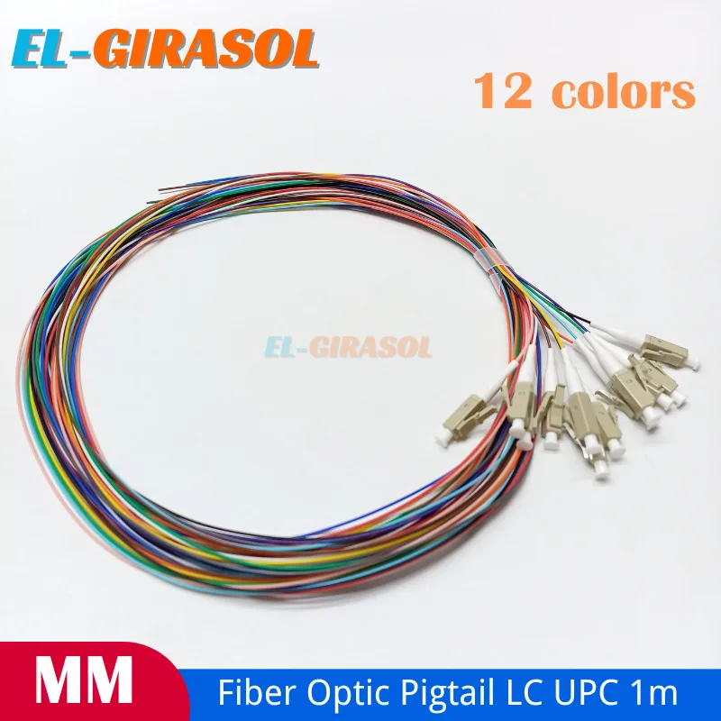 12 Colored Fiber Op…