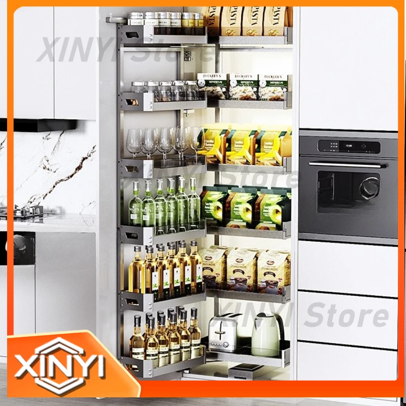 High Cabinet Pull Basket for Kitchentime Kitchen Big Monster Snack Storage Cabinet Pull Basket