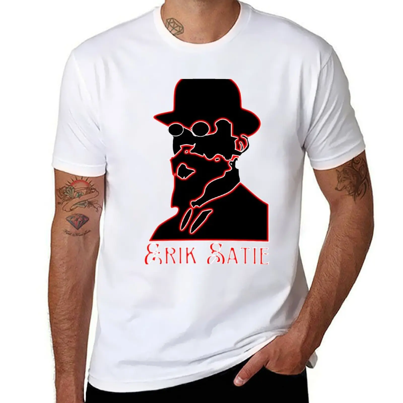 

Erik Satie Neon T-Shirt anime t shirts for man t shirt personalised man t shirts graphic T-Shirt