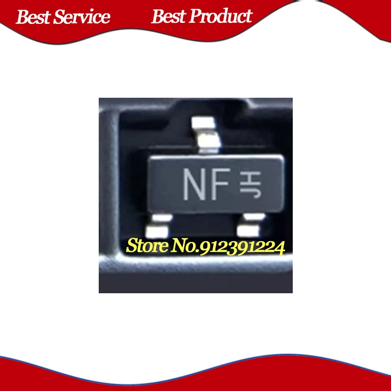 10 шт./партия, новые и оригинальные Фотообои KRC106S-RTK/P NF SOT-23 0.1A 50V