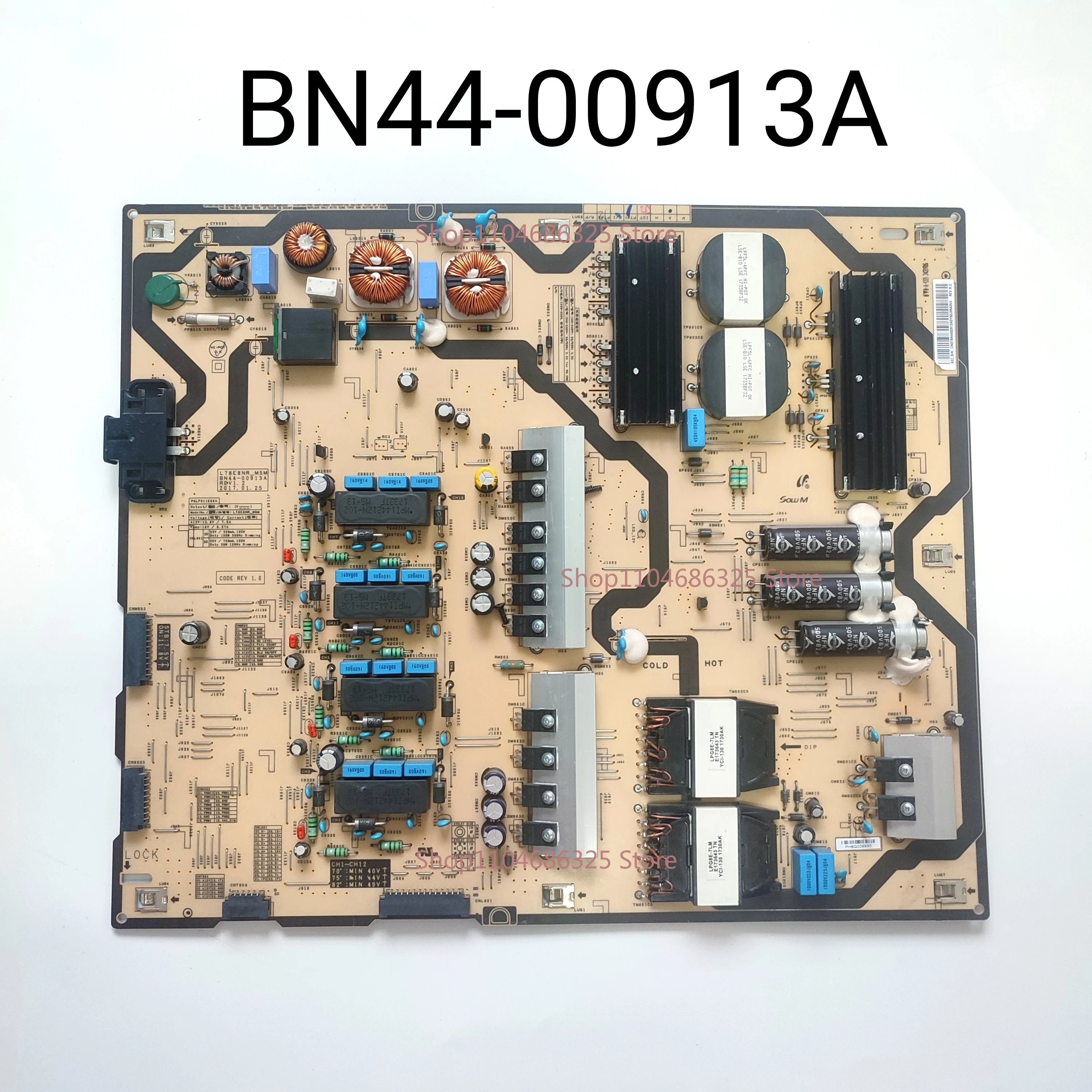 

BN44-00913A PSLF311E09A L78E8NR_MSM Power Supply / LED Board Fit For UE49KS7500UXZF UN75MU8000FXZA UN75MU9000FXZA UN82MU800DFXZA