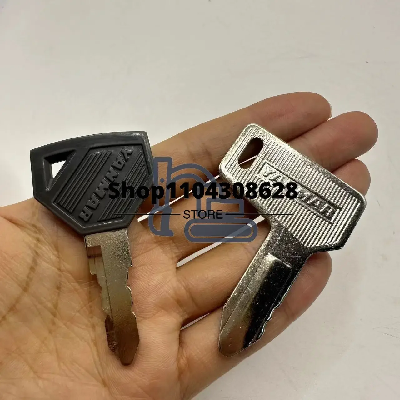 50pcs 301 Excavator Ignition Key For Yanmar Engineering Vehicle Accessory  VIO17 ，VIO15, VIO15-2