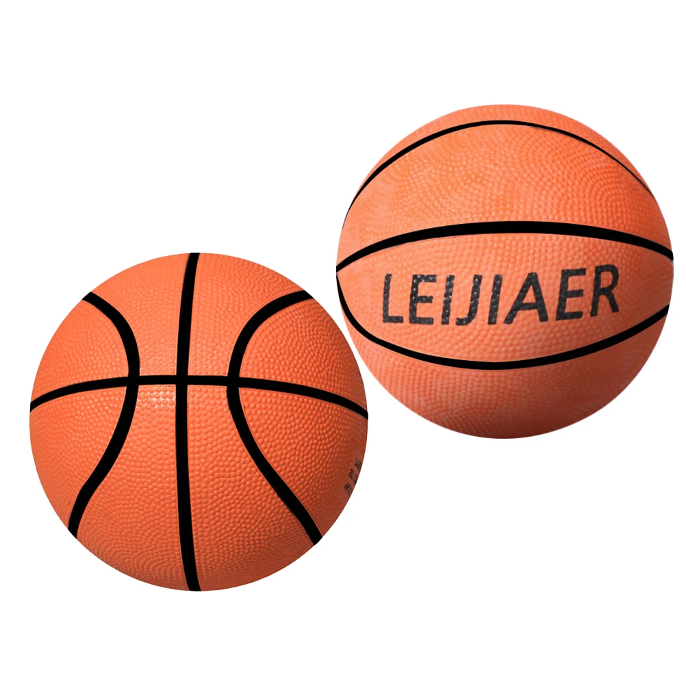 

2 pcs Mini Basketball Toy Inflatable Small Size Kids Game Visual Development Educational Shooting Table Toy Ball