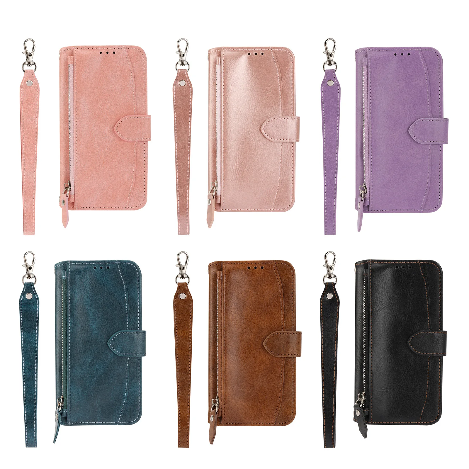Applicable to Samsung S26 Plus cardholder phone case, S22 Ultra multi-functional wallet with card insertion protection cover