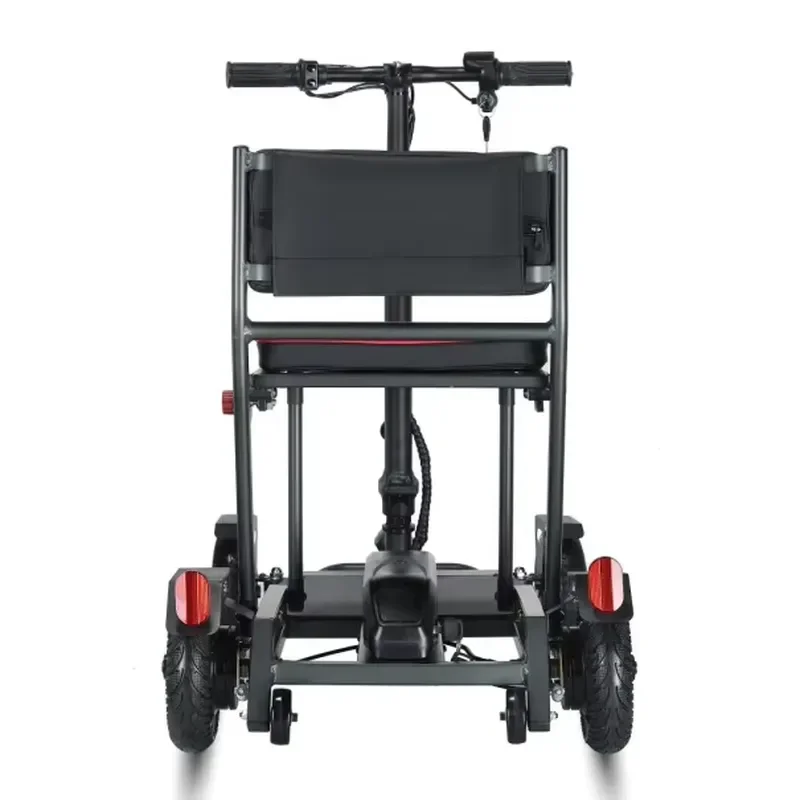 Upgraded Electric Scooter  Motor Max Speed  Range 4 Wheel Folding Lightweight for Daily Commute Travel