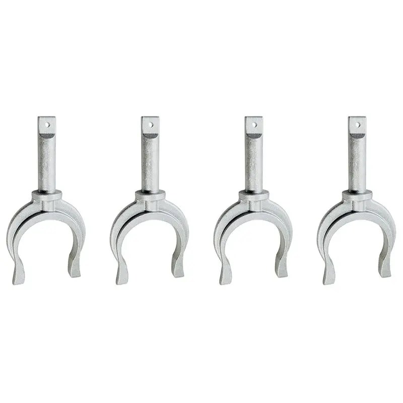 AU28-4X Aluminum Oar Lock Rowlock Premium Marine Row Boat Dinghy Water Raft Boat Kayak Canoe Oar Lock Rowlock Side Mount