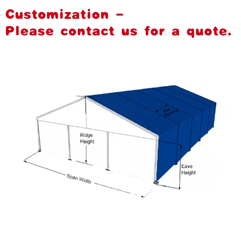 

custom.Custom Size 5*6 Luxury Aluminum Outdoor Party Tent with PVC Fabric Wedding Events and House Parties