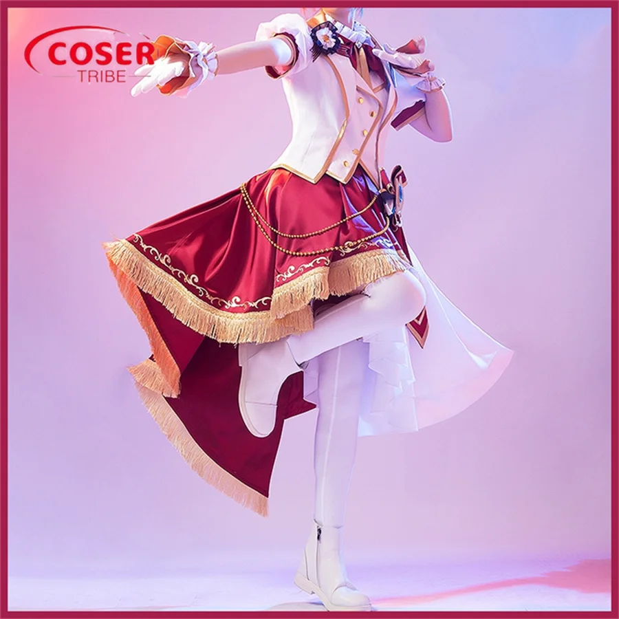 COSER TRIBE  Anime Game Pretty Derby DREAMERS  Wedding Dress Halloween Carnival Role CosPlay Costume Complete Set