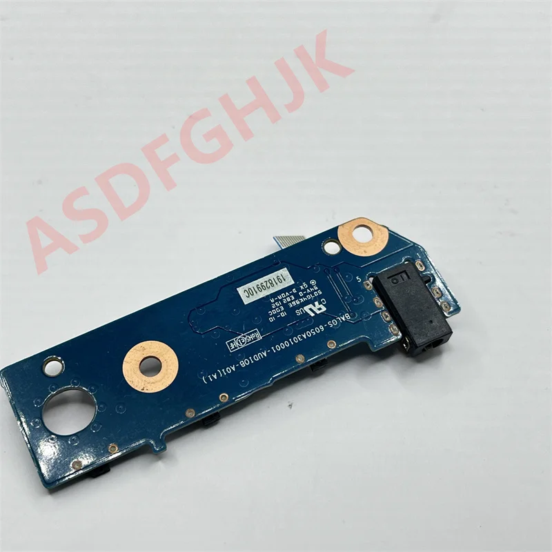 Placa do botão do poder para HP ProBook, Jack audio genuíno, trabalha perfeitamente bem, X360, 11 G3, 6050A3010001