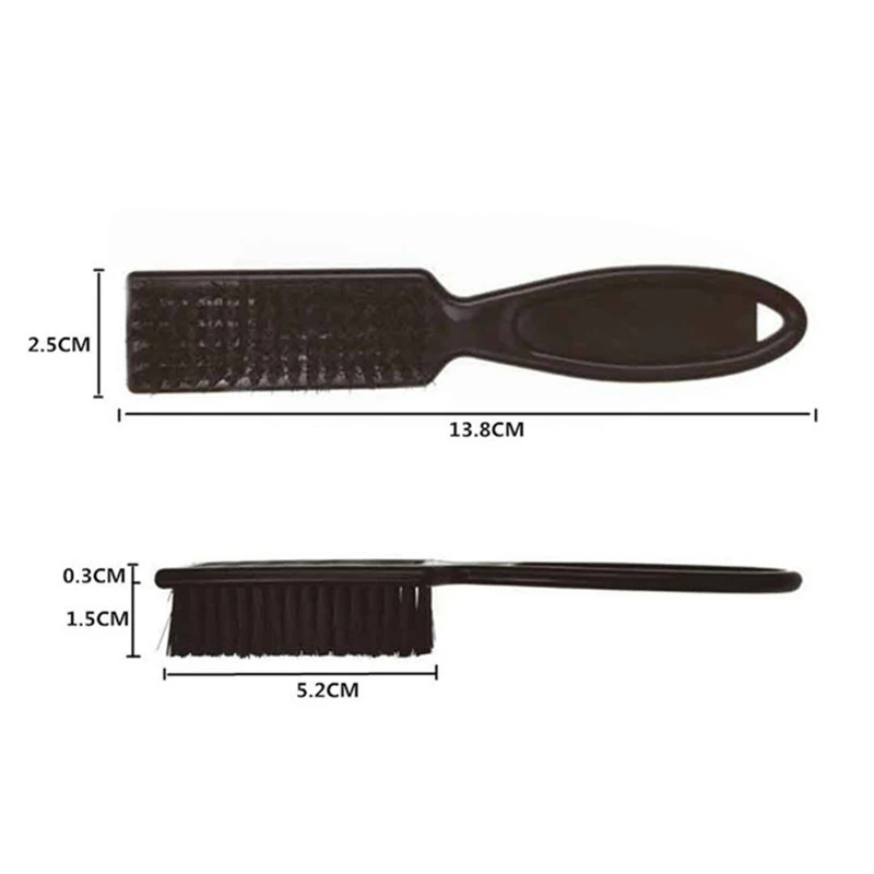 Professional Hair Cleaning Brush Wooded Handle Beard Brush Hairdressing Styling Tool Broken Hair Remove Comb Soft Man Hair Comb