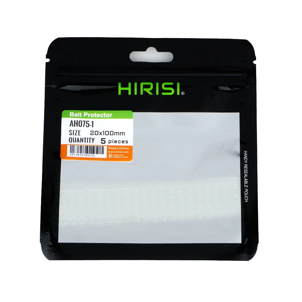 Hirisi 5 Stück Karpfenangelköder Super Wrap Perforierter Schrumpfschlauch Geruchsdurchlässig Anti-Biss Köderschutz für Boilies – Detail 10