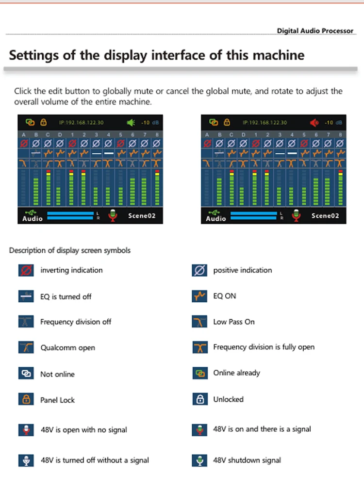 Paulkitson Driverack SD448 Digitaler Audio-Prozessor mit Auto FIR/EQ, integrierter USB-Soundkarte, RTA-Unterstützung und 4-in-8-out Prozessor für Mikrofone – Detail 15