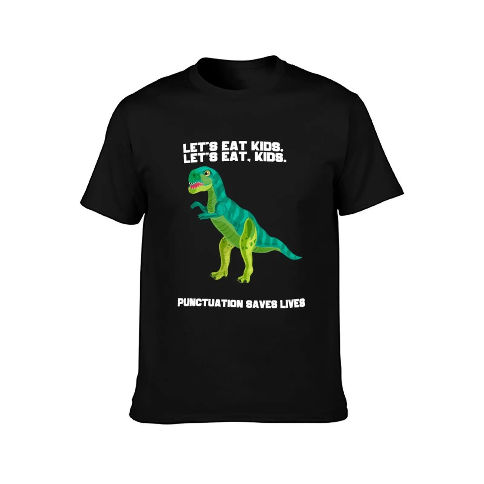 Let’s eat, Kids. T-Shirt Stain Resistant Casual Tee T-Shirt