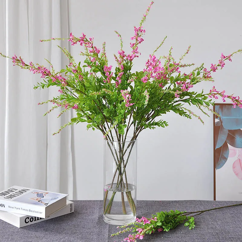 فاخر حكيم زهرة الزفاف الديكور mariage العروس الزهور الاصطناعية البيضاء لعيد الميلاد فلوريس الاصطناعية ديكور غرفة المنزل