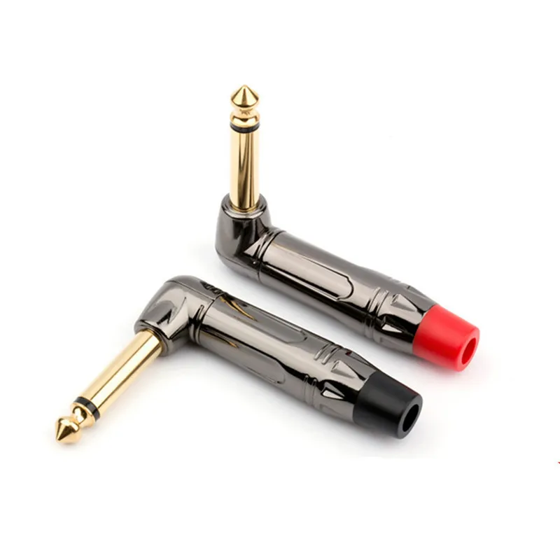 6,5 mm Mono-Stecker, 1/4 Zoll Klinke, 90-Grad-Audio-Stecker, 6,3 mm 6,35 männlich, DIY-Mischer, Mikrofon, Gitarrenkabel, Lautsprecher-Terminal – Detail 6