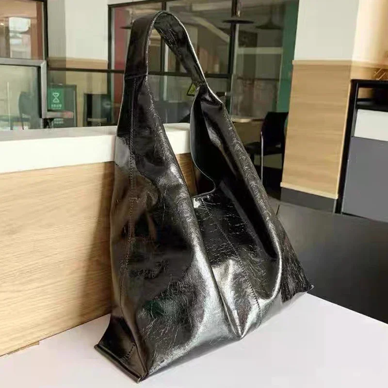 Casual Totes Bag For Women Large Size Women Shoulder Bag Leisure Shopping Totes Handbag Leather High Quality Female Bag