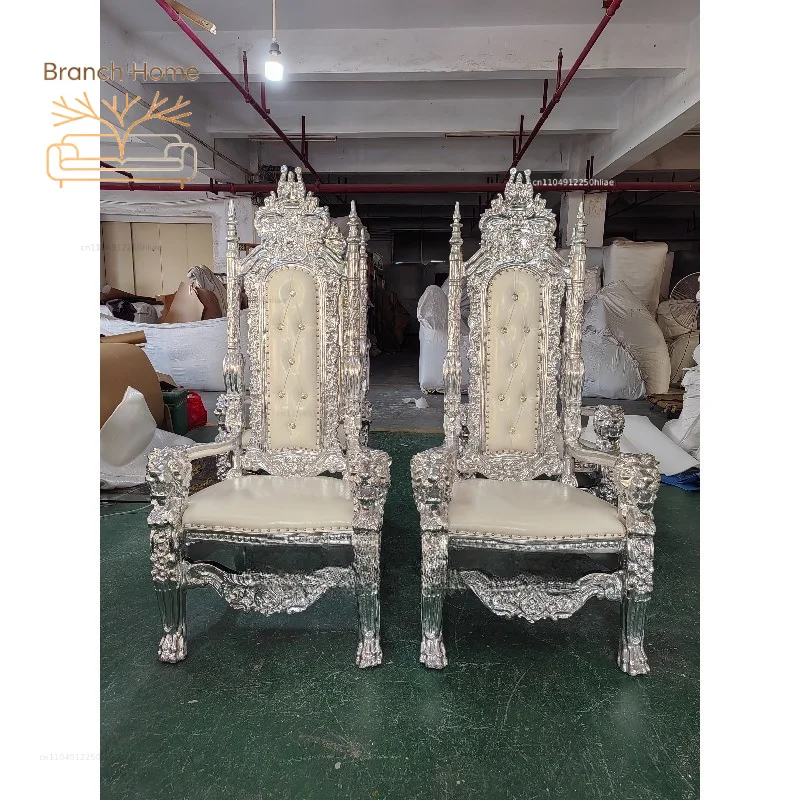 European high-end chair Internet celebrity throne king single live streaming host chair European high back buckle president chai