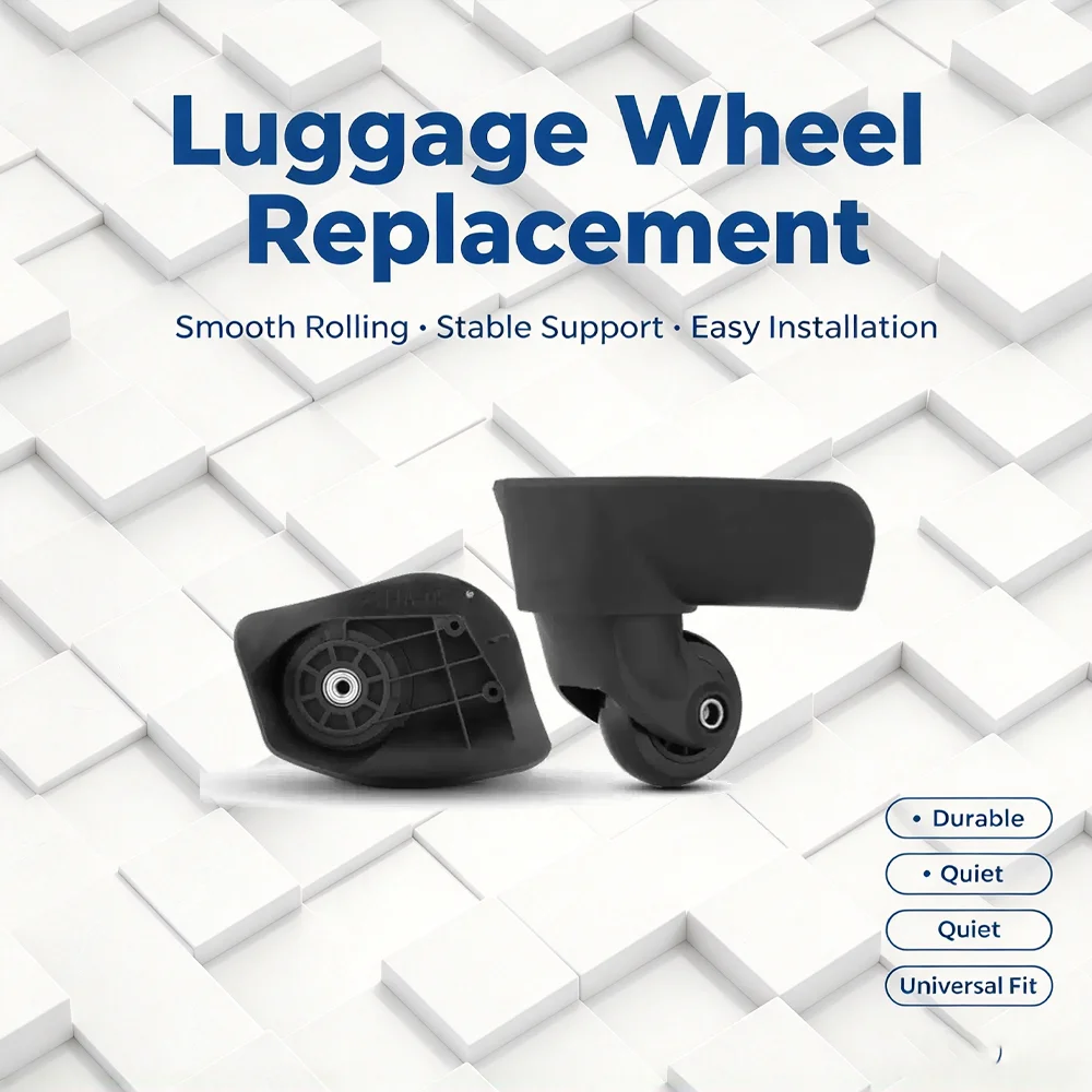 For Samsonite Benlun Luggage Universal Wheel Lock Suitcase Wear-Resistant-F 05 Wheel Replacement Wheel Silent Wheel