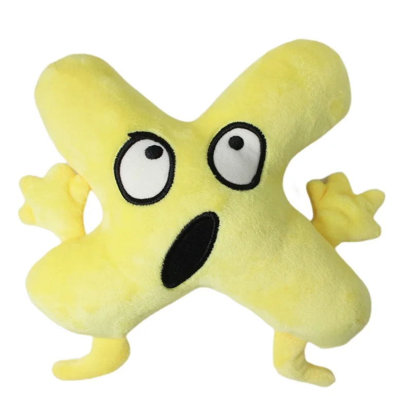 Nuovo arrivo BFDI peluche battaglia per Dream Island bambola di pezza quattro X due fiori di fuoco waterdrop lecca-lecca morbido regalo per i fan dei bambini