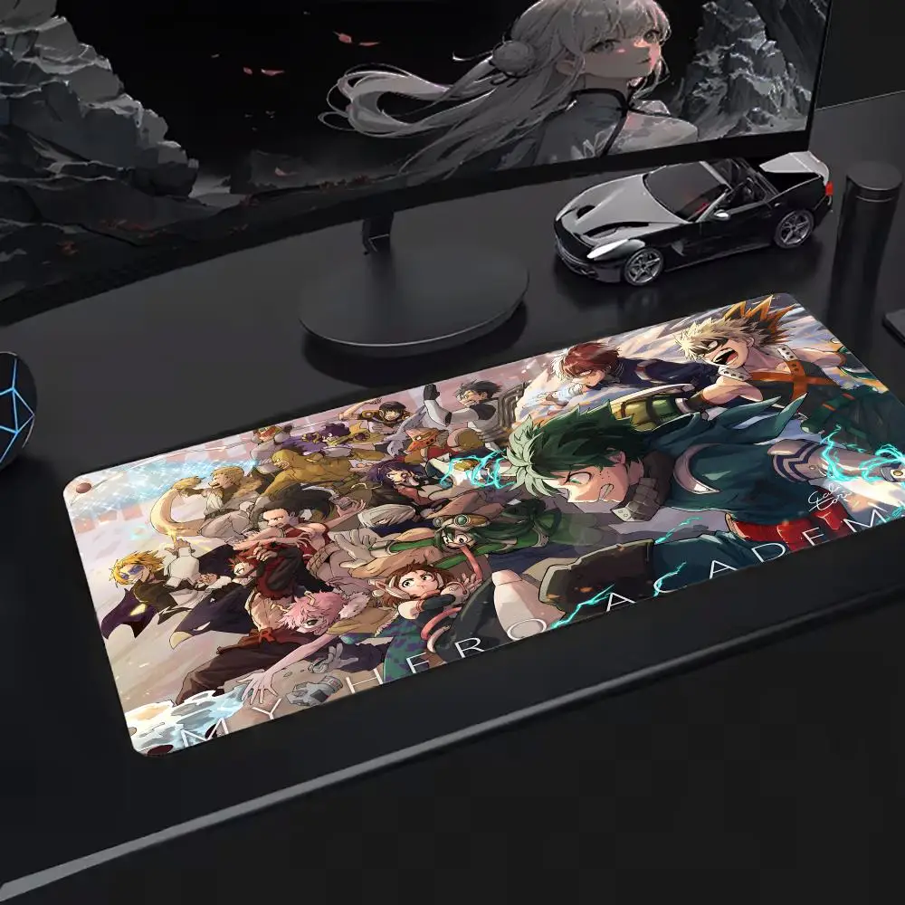 My Hero Academia Mouse Pad Oversized Mouse Mat, Extended Gaming Surface, Non-Slip Backing, Perfect for Desk Use
