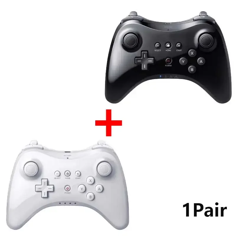 Draadloze Classic Pro Controller Joystick Gamepad voor Nintend wii U Pro met USB-kabel Draadloze controller