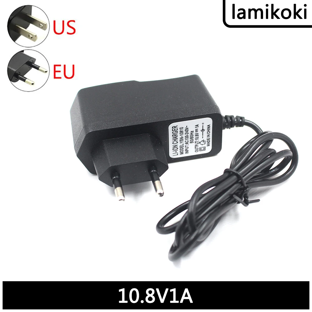 10.8V 1A Li-ion Battery Charger For Power Tool Battery 10.8V Max