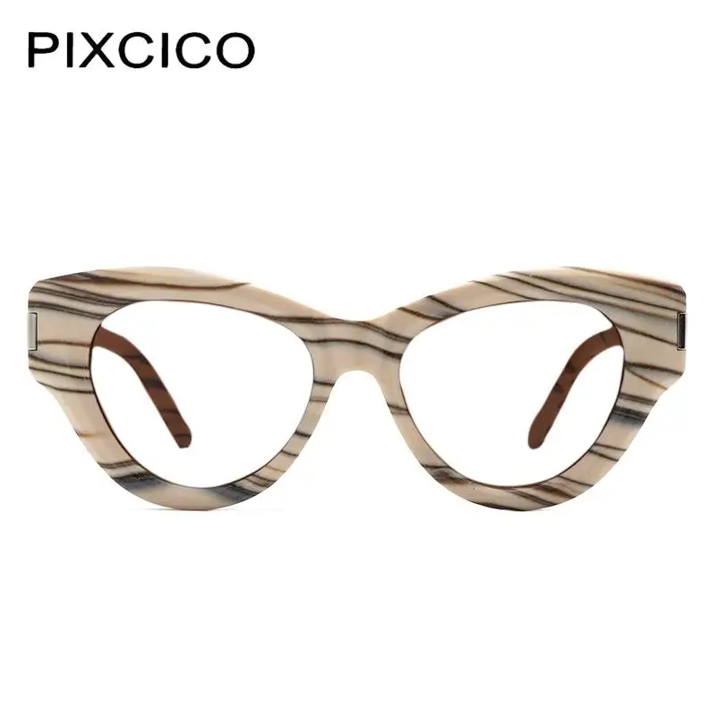 R56808 Brand Design Stripe Presbyopic Eyewear Women Fashion Colorful Cat Eye Mirror Men Reading Glasses Dioptric +1.00 ~ +3.00